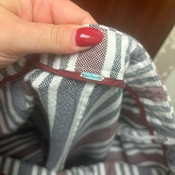 Free People Striped Mod Linen Pants - Picture 11 of 13